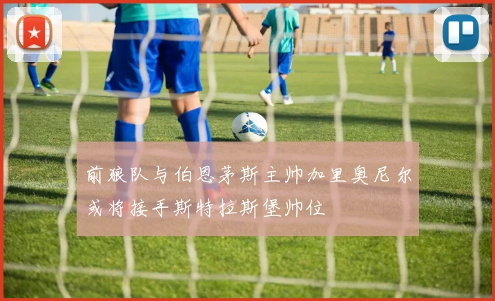 前狼队与伯恩茅斯主帅加里奥尼尔或将接手斯特拉斯堡帅位
